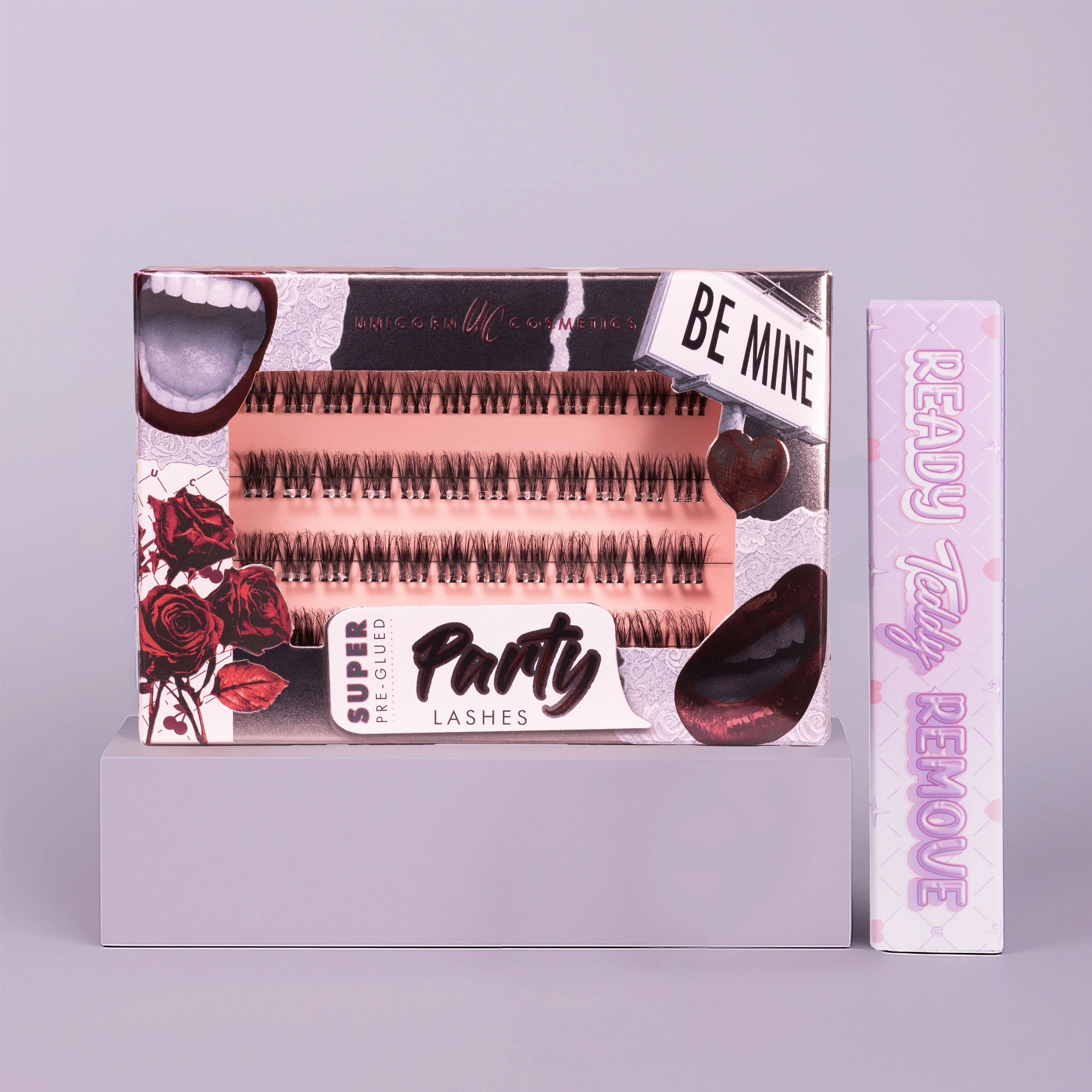 Be Mine Super Pre-Glued Lashes + Remover Duo