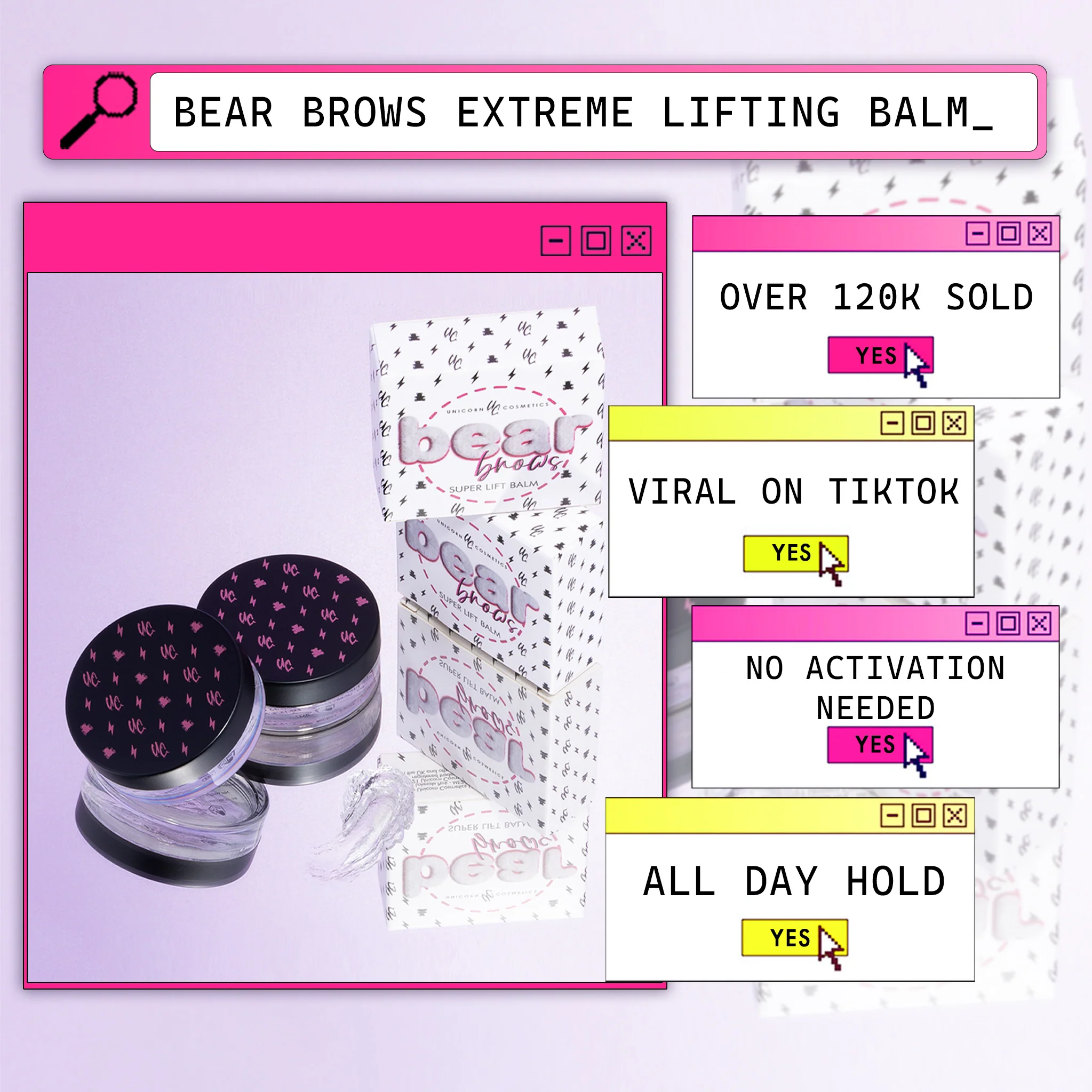 Bear Brows Balm + Duo Ended Comb - Image 6