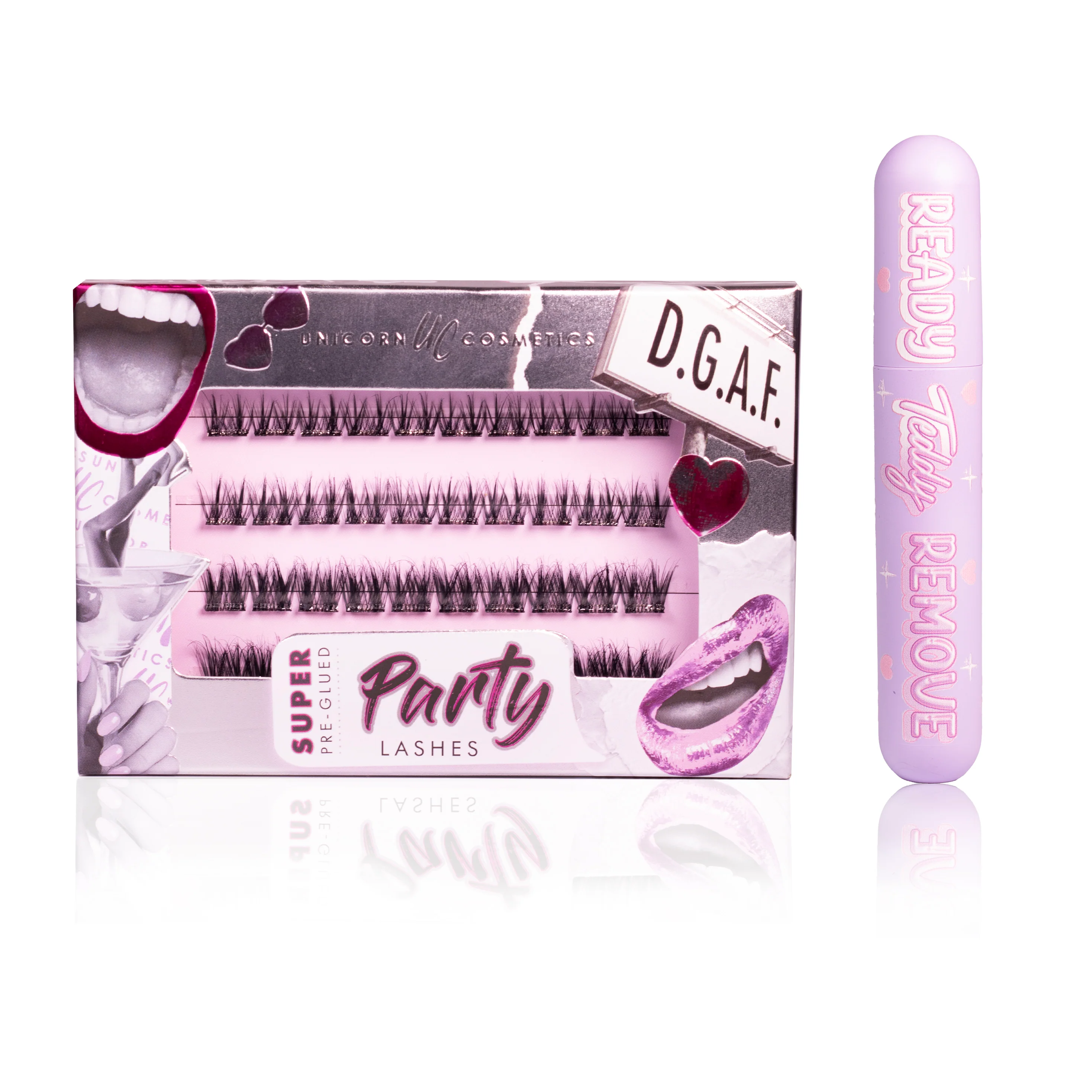 D.G.A.F Super Pre-Glued Lashes + Remover Duo - Image 3