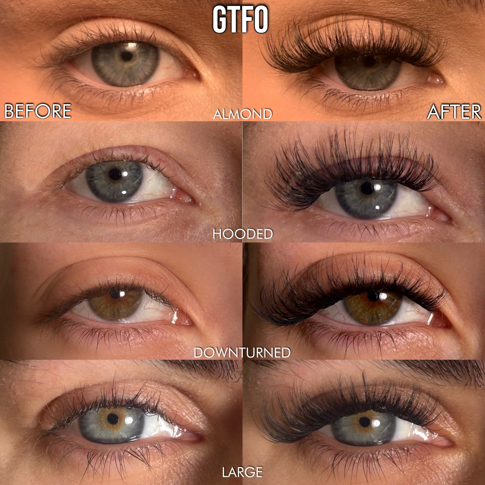 G.T.F.O. Super Pre-Glued Lash Starter Kit - Image 4