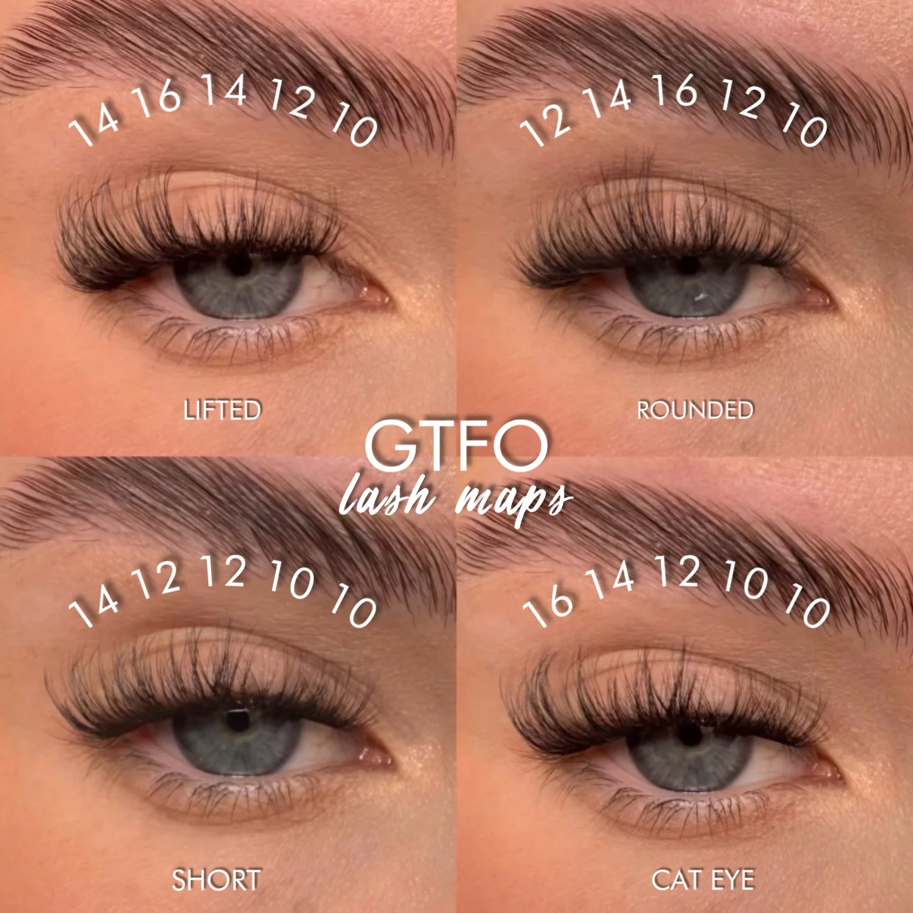 G.T.F.O. Super Pre-Glued Lash Starter Kit - Image 5