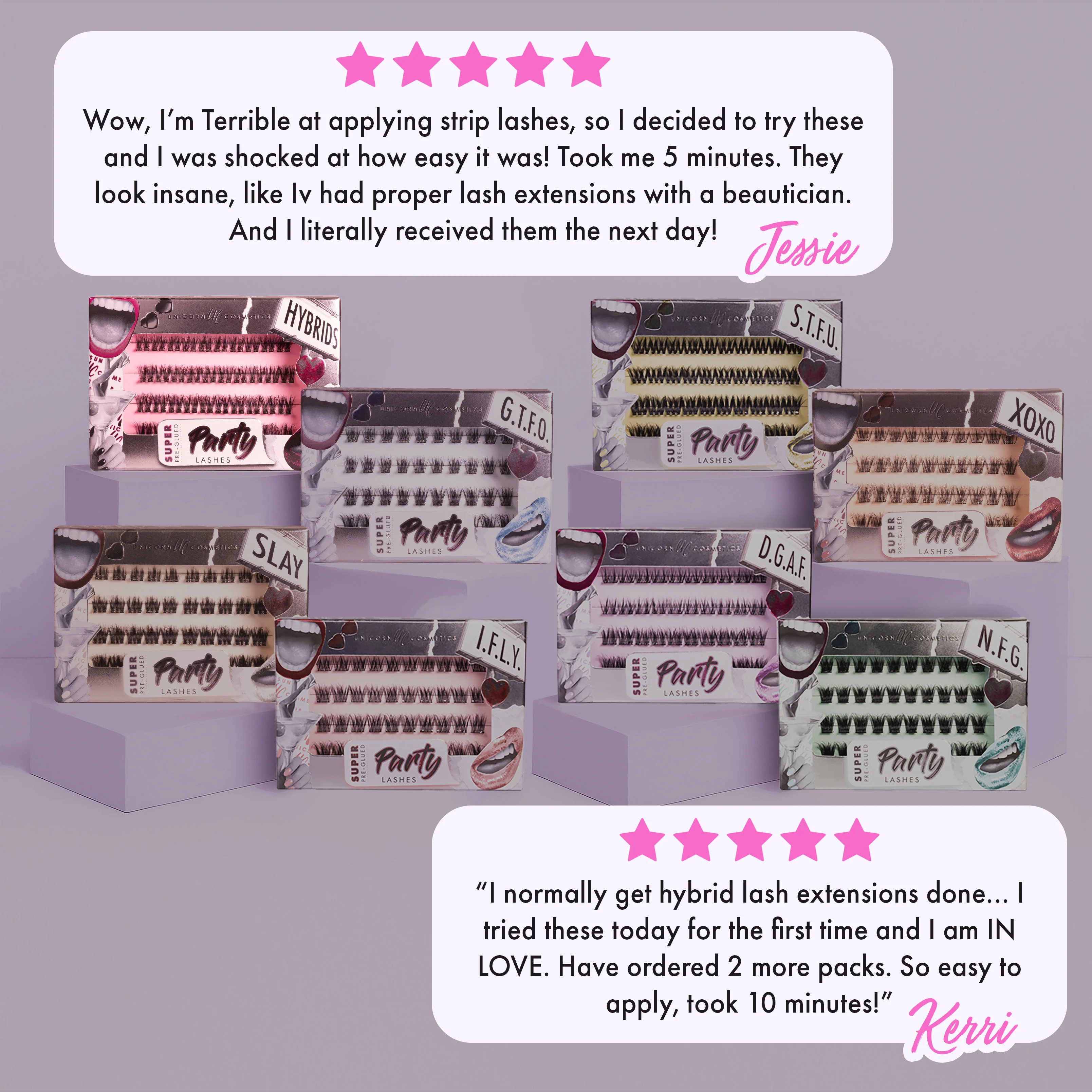 Hybrids Super Pre-Glued Lashes - Image 11