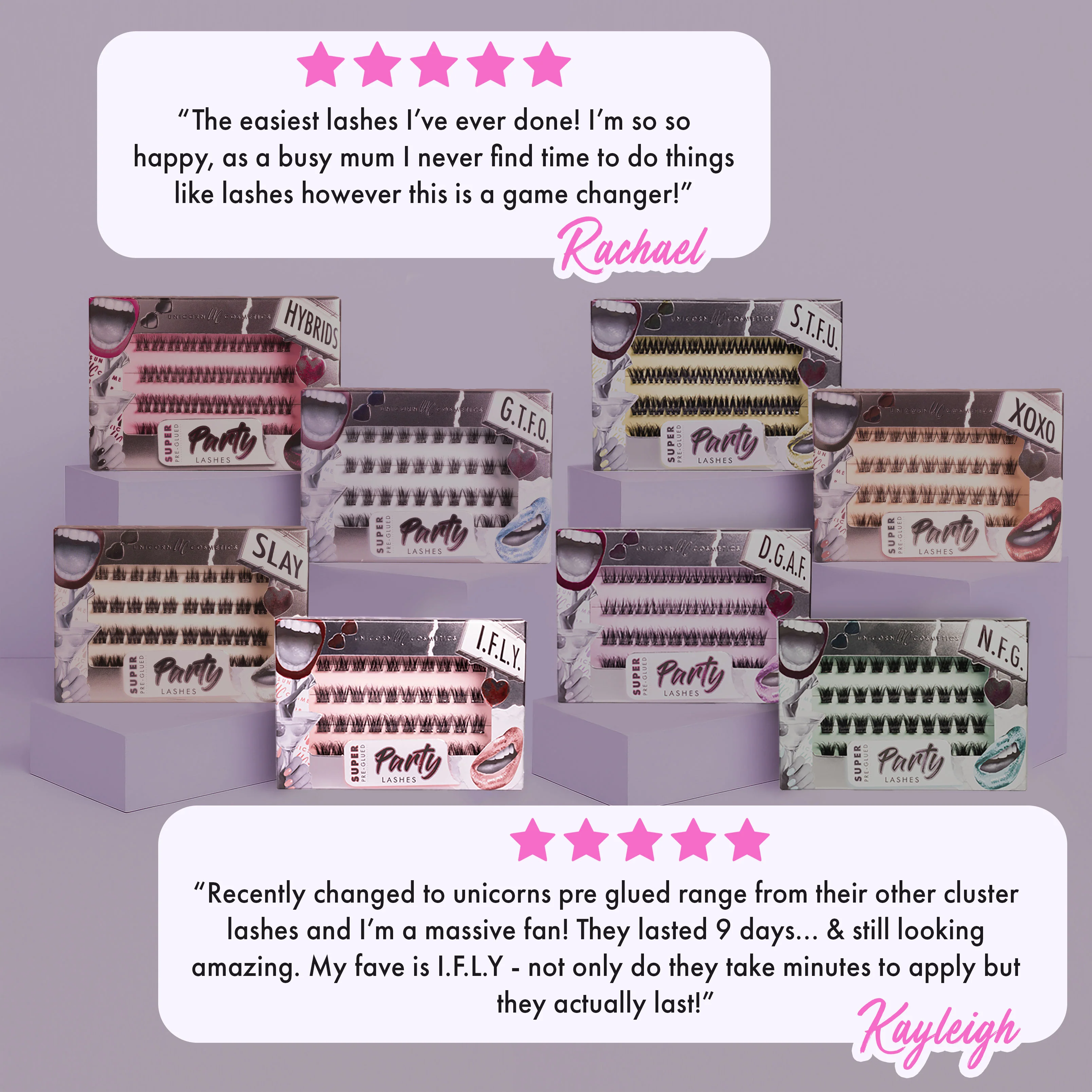 I.F.L.Y. Super Pre-Glued Lash Starter Kit - Image 11
