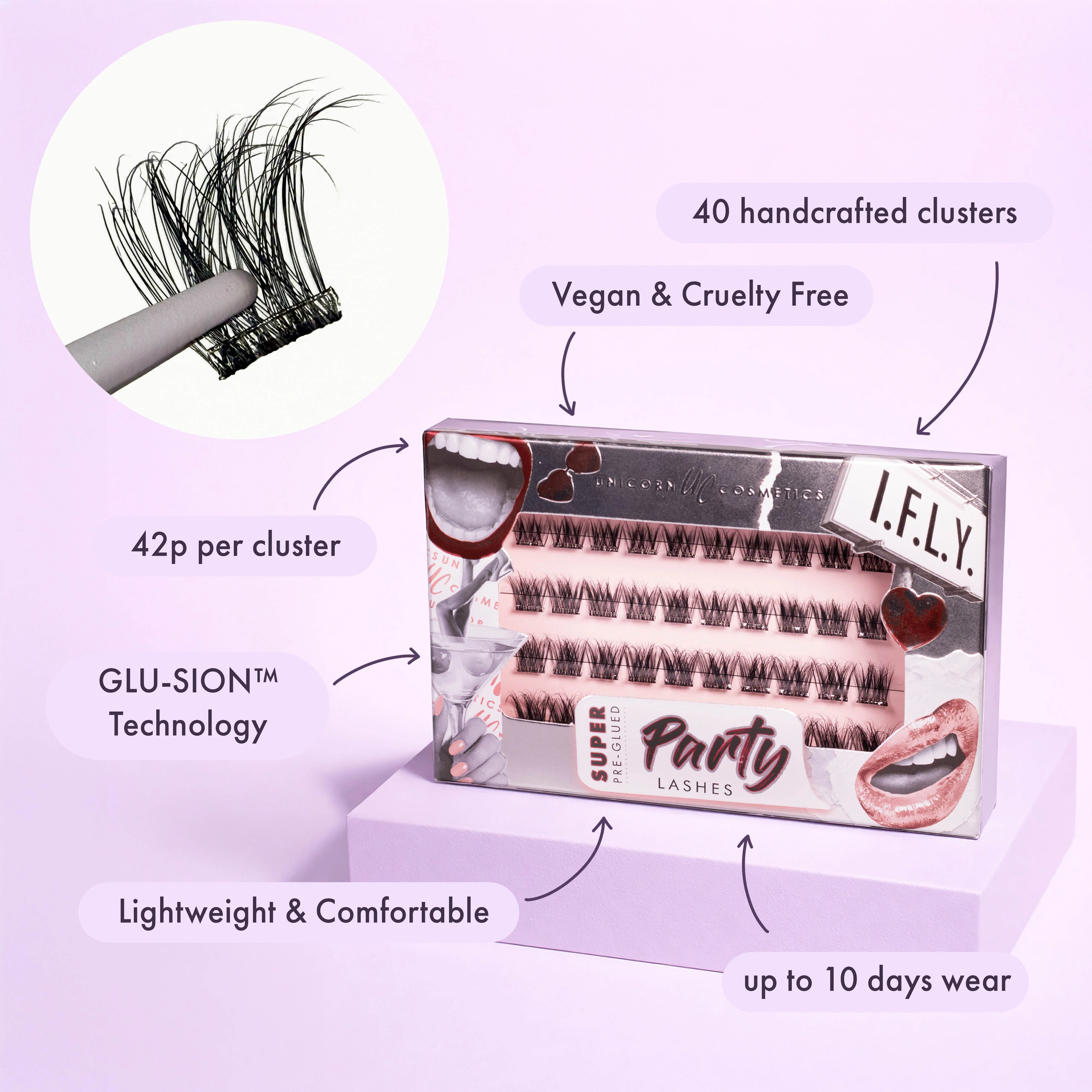 I.F.L.Y. Super Pre-Glued Lashes - Image 9