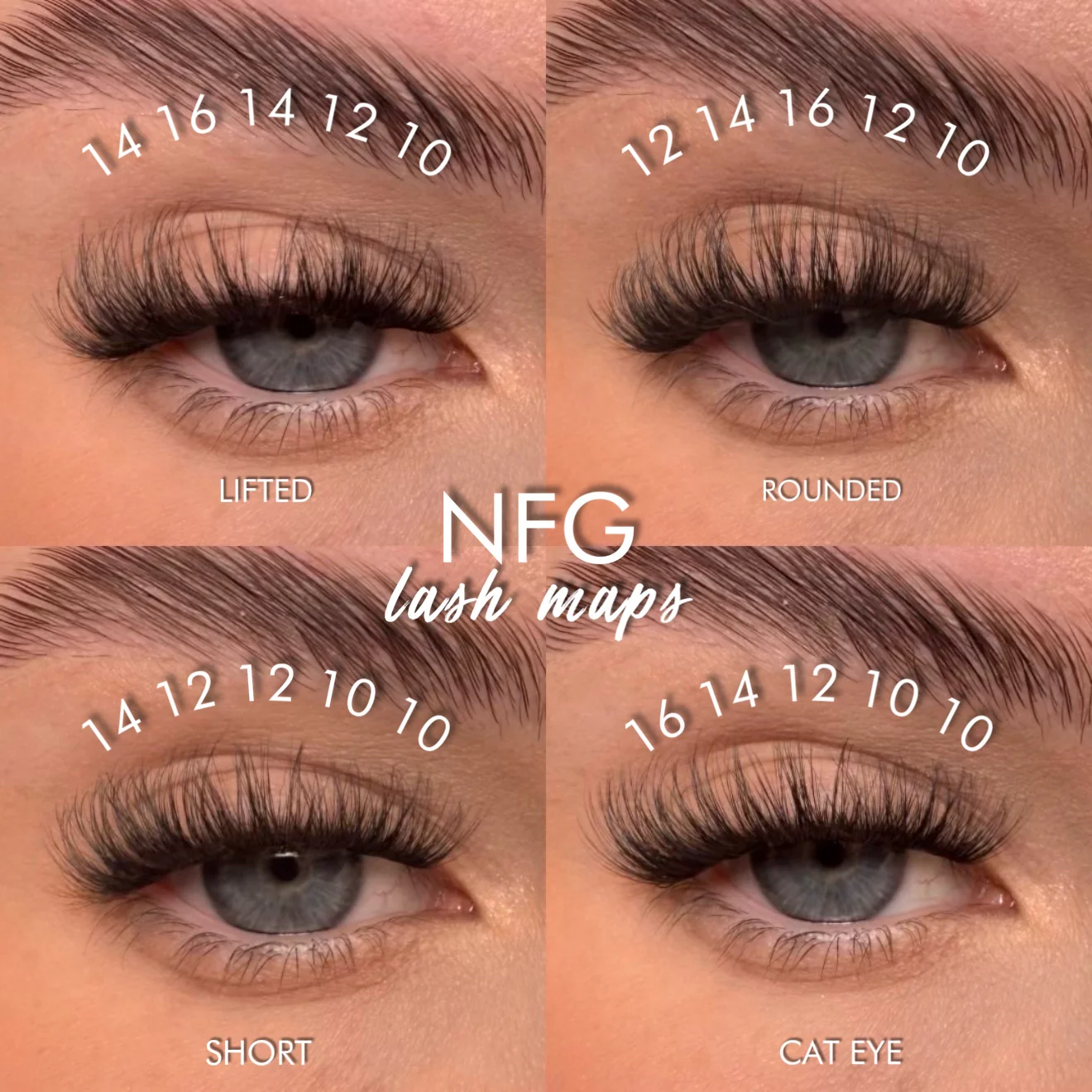 N.F.G. Super Pre-Glued Lash Starter Kit - Image 5
