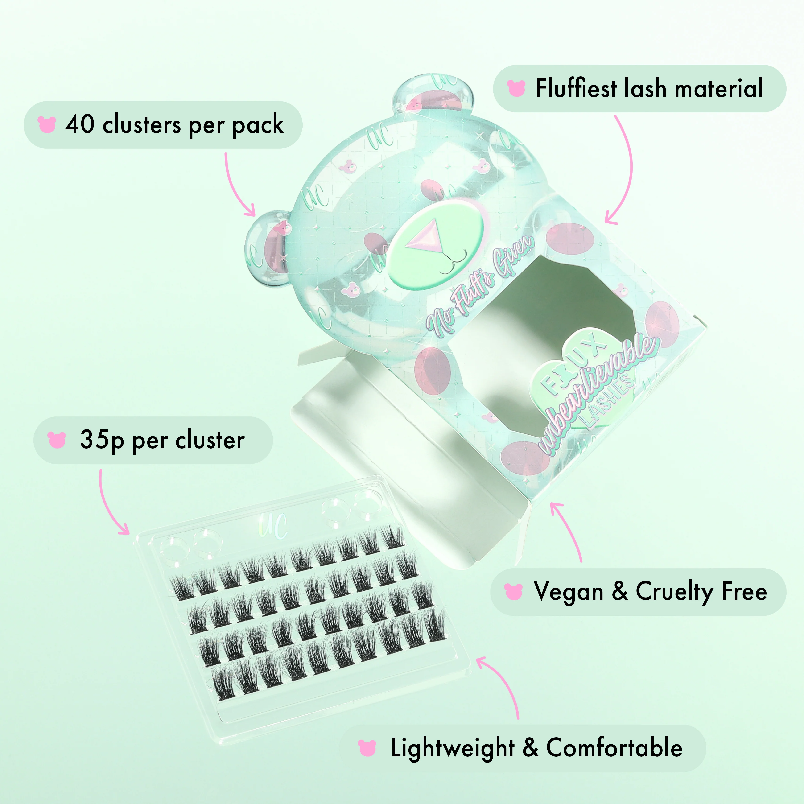 No fluffs Given UnBearlievable Clusters Full Kit - Image 6