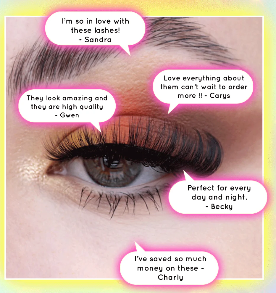 Russian Volume 4 Real Strip Unicorn Lashes - Image 3