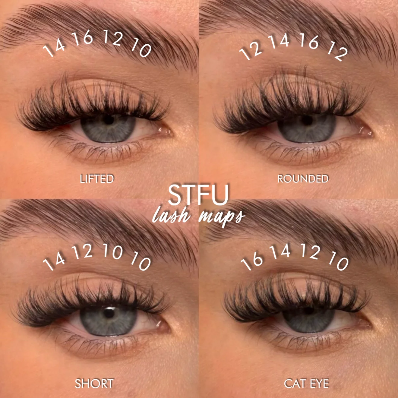 S.T.F.U. Super Pre-Glued Lash Starter Kit - Image 5