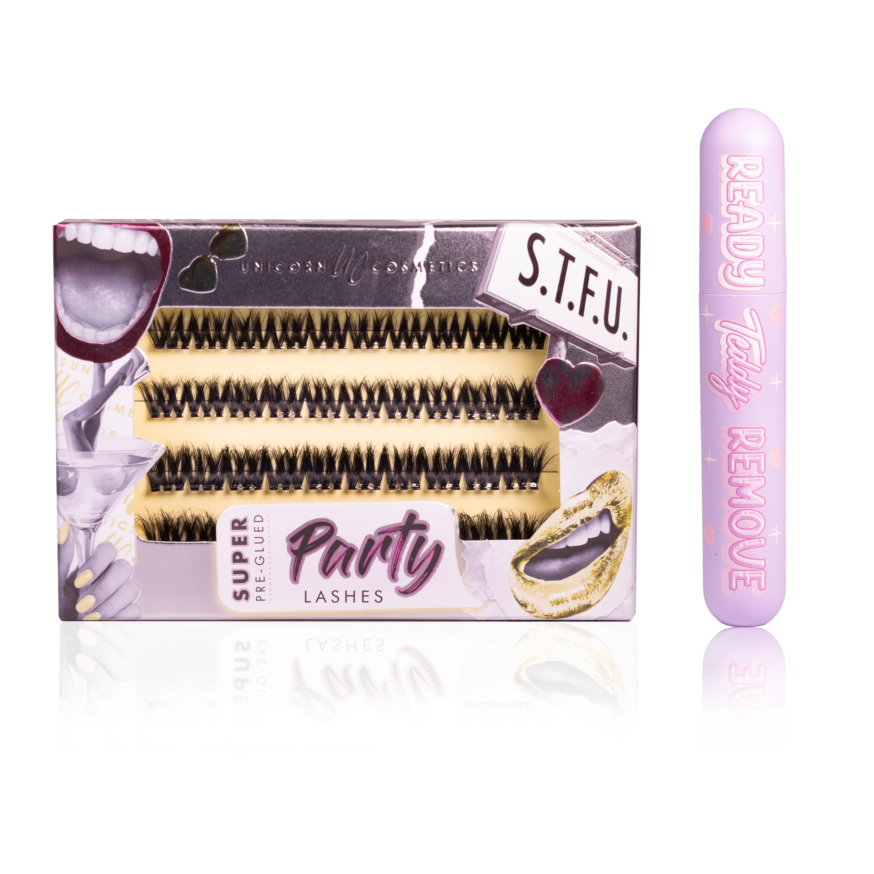S.T.F.U. Super Pre-Glued Lashes + Remover Duo - Image 3