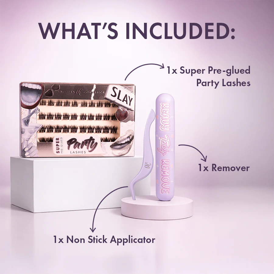 SLAY Super Pre-Glued Lash Starter Kit - Image 8