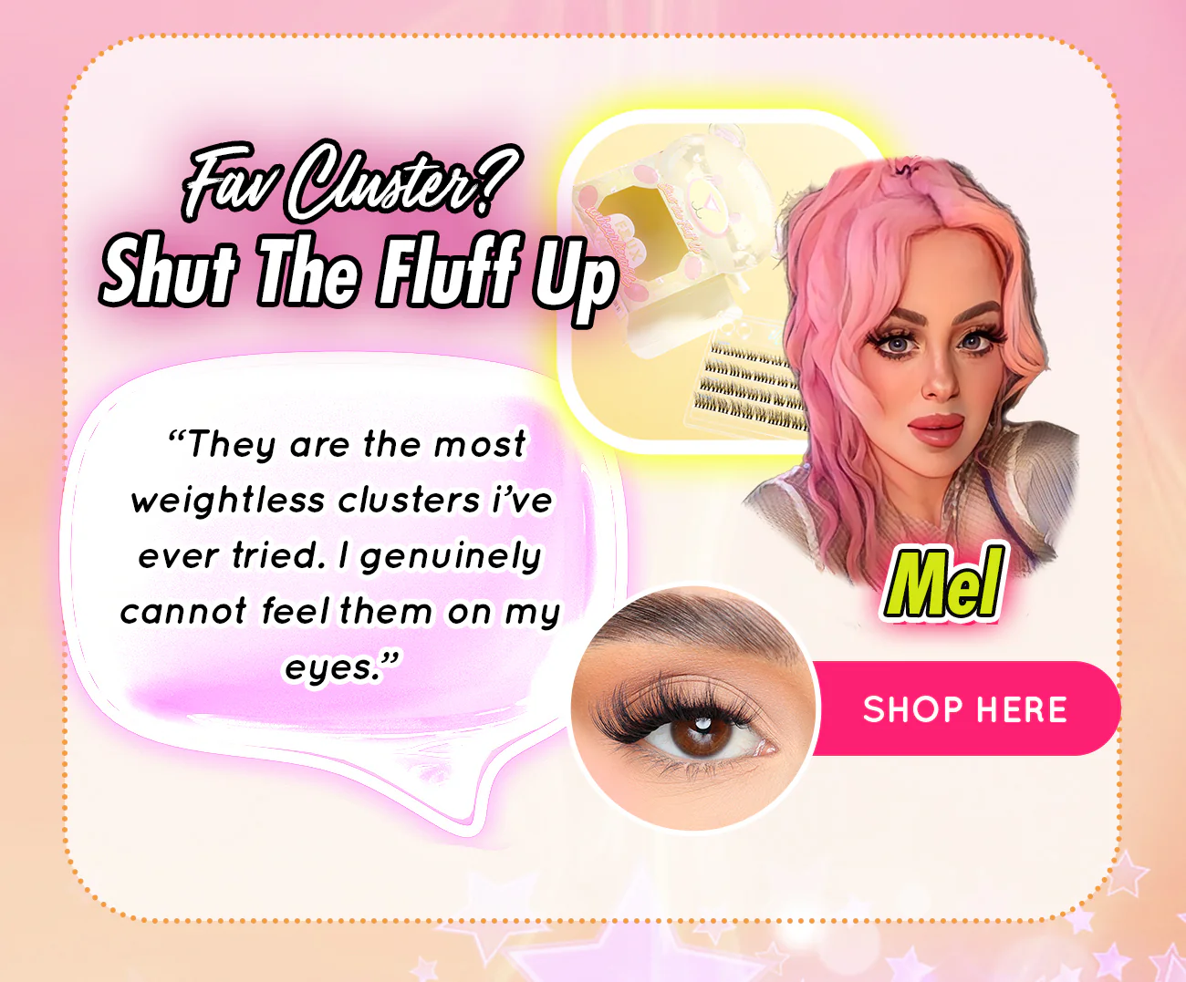 UnBEARlievable DIY Cluster Lashes - Image 23