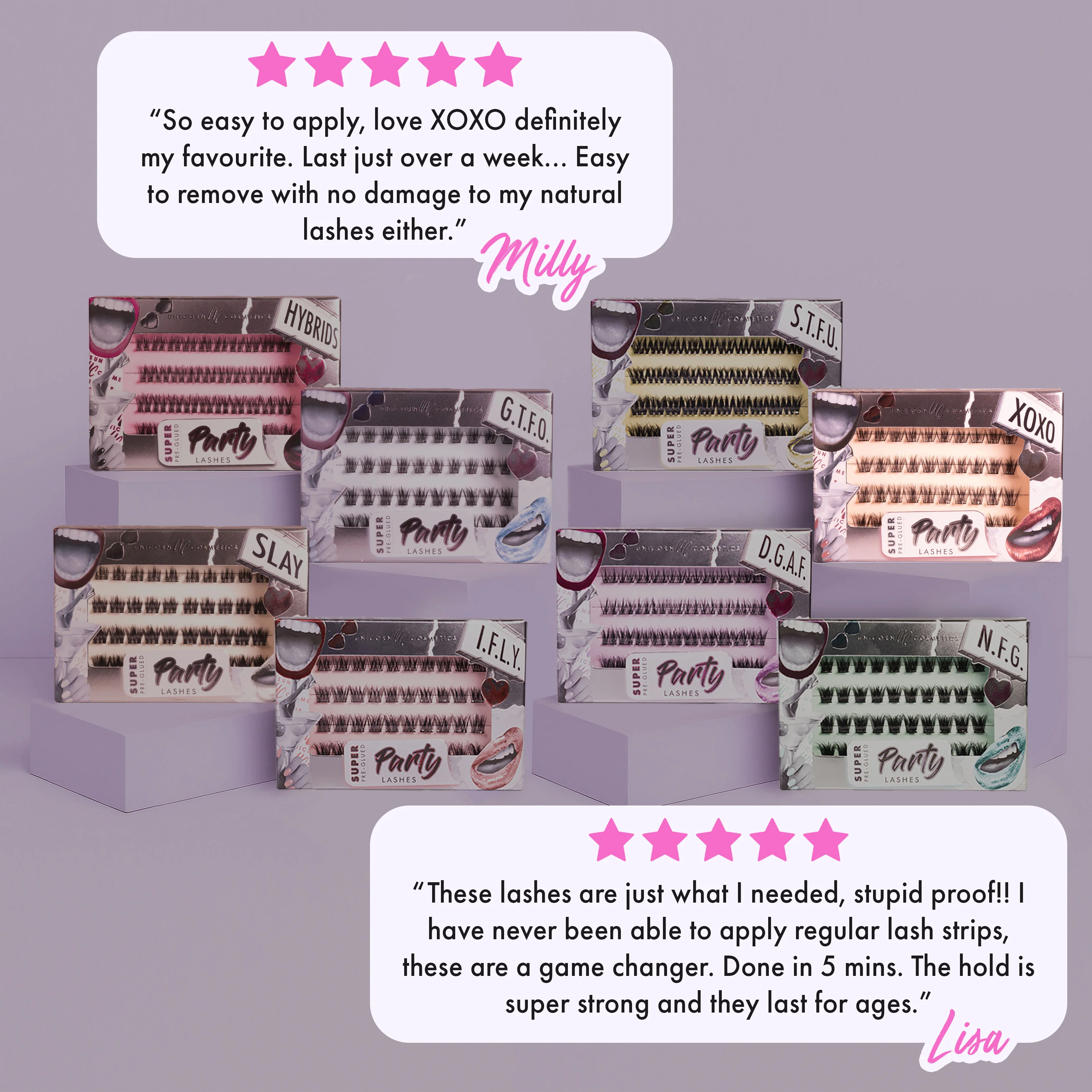 XOXO Super Pre-Glued Lash Starter Kit - Image 11